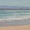 "Secluded beach"  oil on canvas on board  71cm x 10cm  $850  AUD