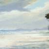 "Looking south from Kingscliff"  oil on canvas board  61 x 25cm  $950  AUD