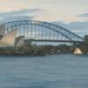 "Sydney at dusk 1"  SOLD